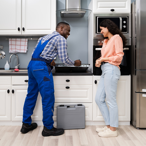 how long does it typically take to complete cooktop repair services in Carolina WV